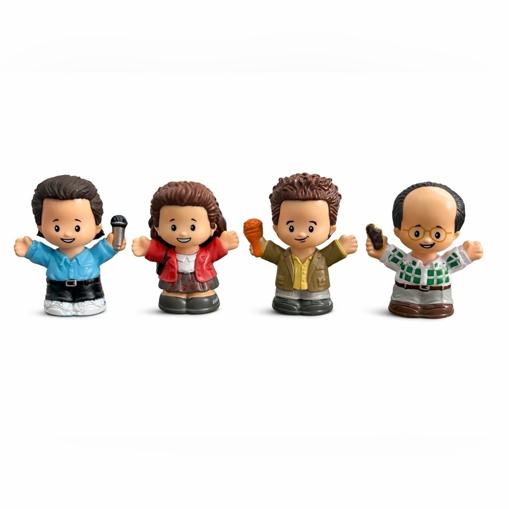 Seinfeld Little People Figure Set Jerry Elaine Kramer George Rare - Picture 1 of 7